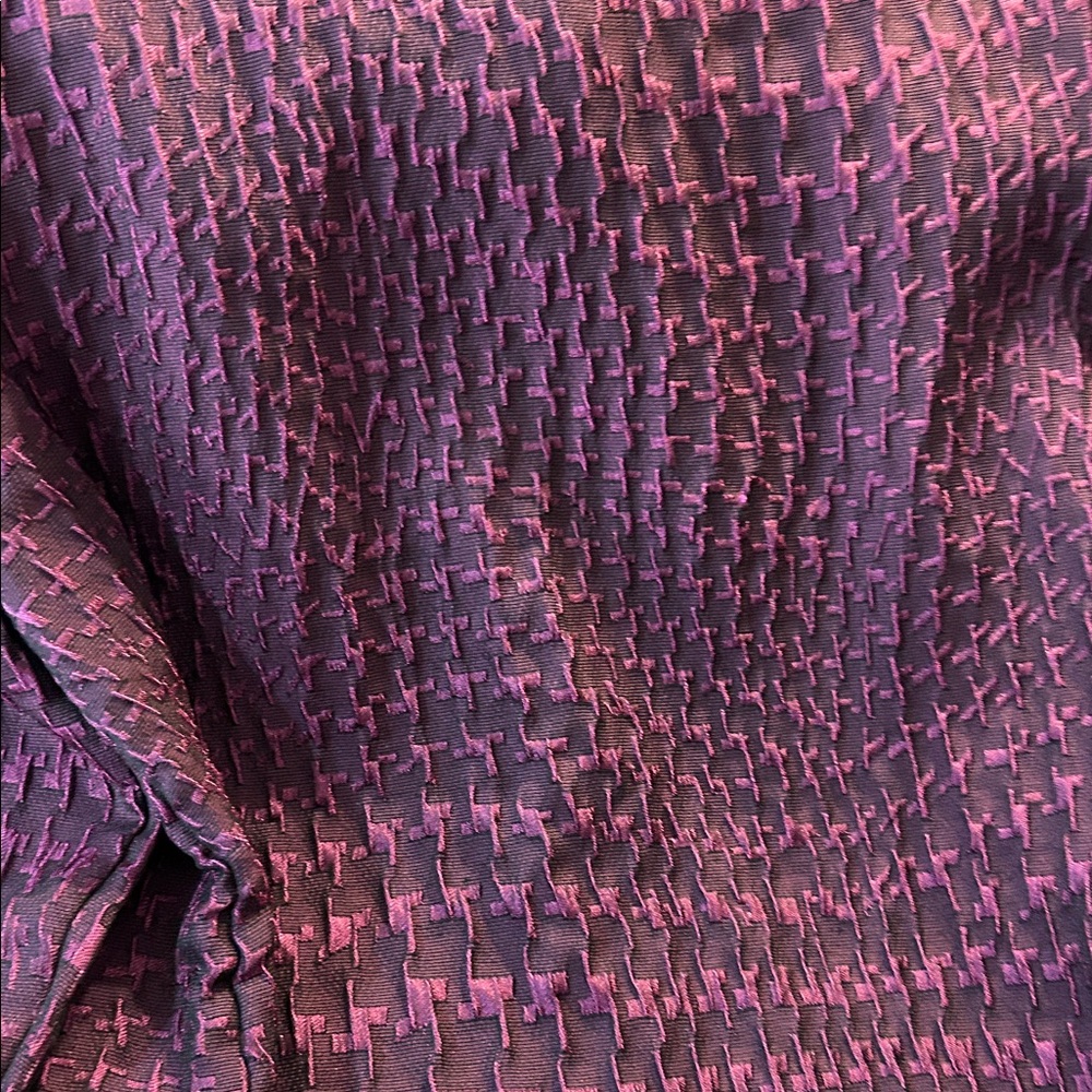 Ali Miles Deep Purple/Plum Jacket with Square Black Buttons - Picture 7 of 11
